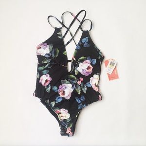 Gianni Bini Floral Swimsuit
